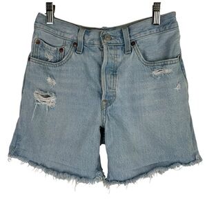 Levi's 501 Mid Thigh Women's Shorts, Size 26